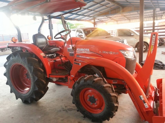คูโบต้า L3608SP 4 WD รุ่นใหม่ล่าสุด พร้อมใบมีดดันหน้าตราช้าง ทำงาน 79 ชั่วโมง
