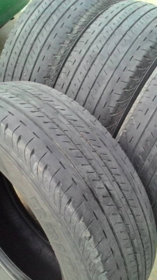 215/65R16 BRIDGESTONE DURAVIS R611 ไม่มีปะทุกเส้น ชุด 4 เส้น tel.081-427-3941 215/65R16 BRIDGESTONE DURAVIS R611 ไม่มีปะทุกเส้น ชุด 4 เส้น tel.081-427-3941