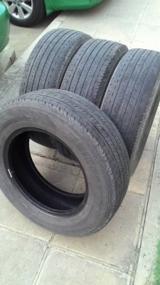 215/65R16 BRIDGESTONE DURAVIS R611 ไม่มีปะทุกเส้น ชุด 4 เส้น tel.081-427-3941 215/65R16 BRIDGESTONE DURAVIS R611 ไม่มีปะทุกเส้น ชุด 4 เส้น tel.081-427-3941