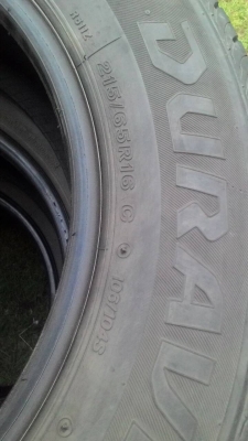 215/65R16 BRIDGESTONE DURAVIS R611 ไม่มีปะทุกเส้น ชุด 4 เส้น tel.081-427-3941 215/65R16 BRIDGESTONE DURAVIS R611 ไม่มีปะทุกเส้น ชุด 4 เส้น tel.081-427-3941