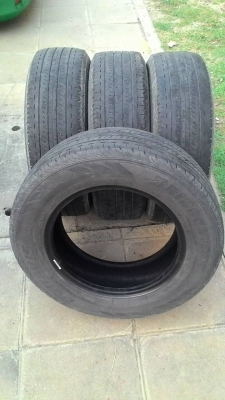 215/65R16 BRIDGESTONE DURAVIS R611 ไม่มีปะทุกเส้น ชุด 4 เส้น tel.081-427-3941 215/65R16 BRIDGESTONE DURAVIS R611 ไม่มีปะทุกเส้น ชุด 4 เส้น tel.081-427-3941