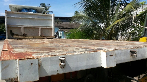 ขายรถบรรทุก 18 ล้อแม่ลูกพื้นเรียบ MITSUBISHI FN527MA 195 แรงม้า ลูกพื้นเรียบ 2 เพลา ราคา 730000