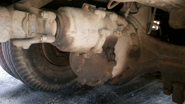 ขายรถบรรทุก 18 ล้อแม่ลูกพื้นเรียบ MITSUBISHI FN527MA 195 แรงม้า ลูกพื้นเรียบ 2 เพลา ราคา 730000