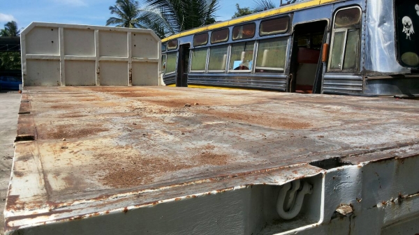 ขายรถบรรทุก 18 ล้อแม่ลูกพื้นเรียบ MITSUBISHI FN527MA 195 แรงม้า ลูกพื้นเรียบ 2 เพลา ราคา 730000