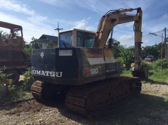 ขายแบคโฮ KOMATSU PC120-5 คอนโทนยาว สนใจโทร 081-970-1072