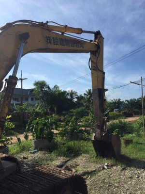 ขายแบคโฮ KOMATSU PC120-5 คอนโทนยาว สนใจโทร 081-970-1072