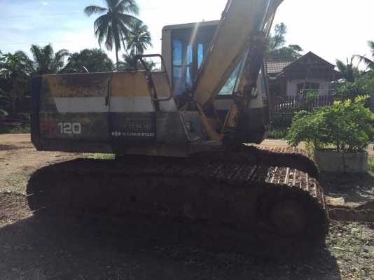 ขายแบคโฮ KOMATSU PC120-5 คอนโทนยาว สนใจโทร 081-970-1072
