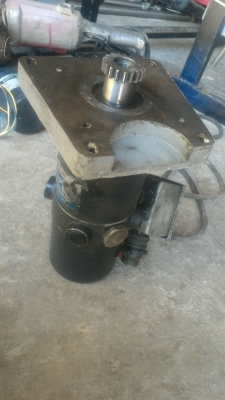 มอเตอร์ DC  MINERTIA พร้อม เอ็นโค้ดเดอร์ ที่ส่วนท้ายของมอเตอร์ เริ่มหมุนที่ 12 V.