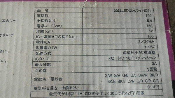 ไฟ LED ประดับช่วงเทศกาลต่างๆ ไฟสีเขียว มีลูกเล่นให้เลือกตามชอบ ความยาว 2 เมตร