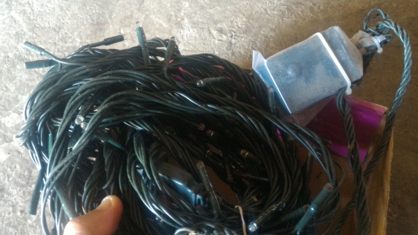 ไฟ LED ประดับช่วงเทศกาลต่างๆ ไฟสีเขียว มีลูกเล่นให้เลือกตามชอบ ความยาว 2 เมตร