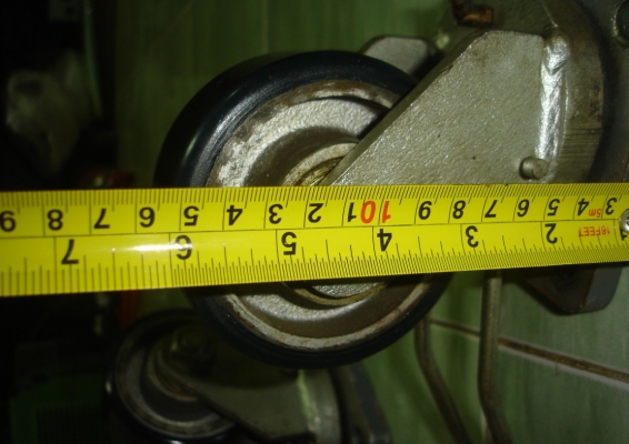 ขายล้อนั่งร้าน ยูริเทรน 4นิ้ว หน้ากว้างนิ้วครึ่ง มีเบรคทั้ง4ล้อ