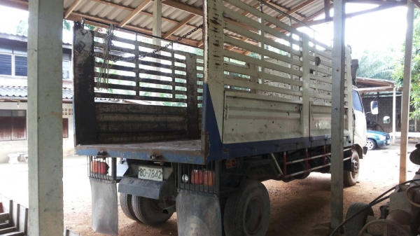 ขายรถบรรทุก 6 ล้อดัมพ์ HINO FC145 แรงม้า เครื่อง WO6D 145 แรงม้าปี 2543 ดัมพ์ยาว 4.80 เมตร ราคา 450000