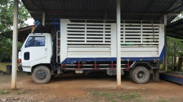 ขายรถบรรทุก 6 ล้อดัมพ์ HINO FC145 แรงม้า เครื่อง WO6D 145 แรงม้าปี 2543 ดัมพ์ยาว 4.80 เมตร ราคา 450000