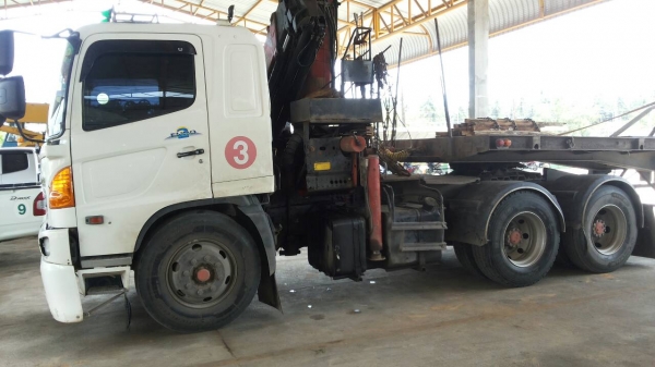 ขายรถบรรทุก 10 ล้อหัวลาก HINO MEGA  260 แรงม้าปี 2548 ราคา 1000000