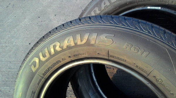 215/65R16 BRIDGESTONE DURAVIS R611 ไม่มีปะทุกเส้น ชุด 4 เส้น tel.081-427-3941 215/65R16 BRIDGESTONE DURAVIS R611 ไม่มีปะทุกเส้น ชุด 4 เส้น tel.081-427-3941
