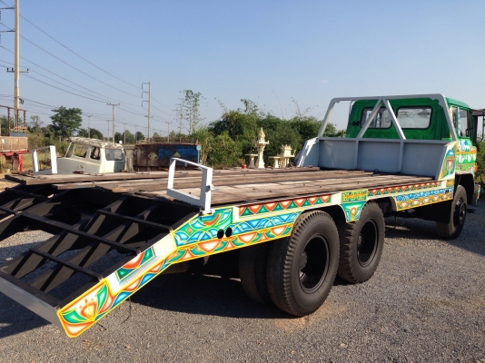 HINO KT EH700 1 เพลา ขึ้นแบคโฮสวยๆเหล็กต่อใหม่ทั้งหมด