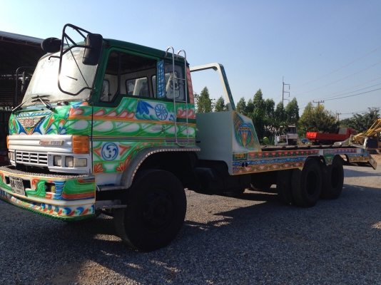 HINO KT EH700 1 เพลา ขึ้นแบคโฮสวยๆเหล็กต่อใหม่ทั้งหมด