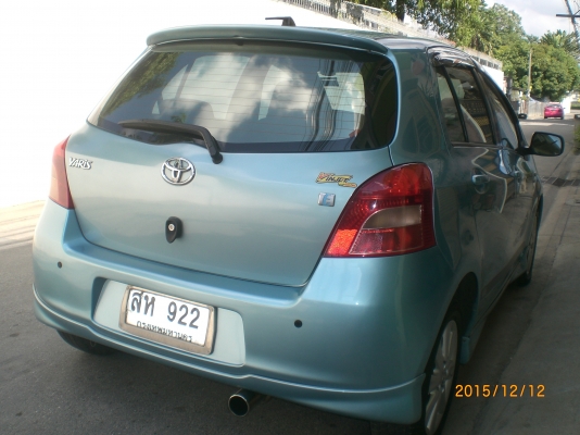 toyota yalis E auto ปี06 แก๊สLPG หัวฉีด รถมือเดียว สวยพร้อมใช้