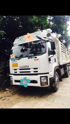 ขายดาวน์รถบรรทุก 10 ล้อดัมพ์ ISUZU DECA 300 แรงม้าปี 2556 ขายดาวน์ 450000