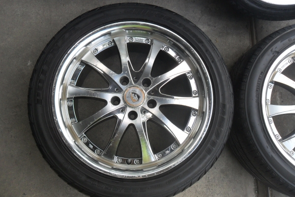 ล้อแม็ก17นิ้ว5รู114 พร้อมยาง สวยๆ 4 ล้อ ราคา 6900 บาท