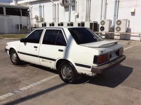 ขายรถนิสสัน ซันนี่ b11 ปี93 เครื่อง 1.3 เกียร์ธรรมดา5เกียร์ ภายในเบาะหนังสะอาดแอร์เย็นฉ่ำ ไมล์ใช้ได้หมด ตัวถังเดิมๆไม่มีชนสีเดิมบางหลังคาสีปูดมีริ้วรอยรอบคัน แบตใหม่ ยางใหม่ๆ4เส้น เครื่องวิ่งดี เกียร์แน่น ช่างล่างดี รถขับดีเลยครับผมลองขับเรียบร้อย ภาษี59