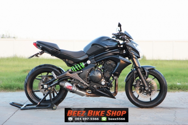 <<ดาวน์ 55,000>>ขาย Kawasaki ER650 ABS รุ่นปี 2014 สภาพป้ายแดงวิ่งน้อย4000โล ทะเบียนพร้