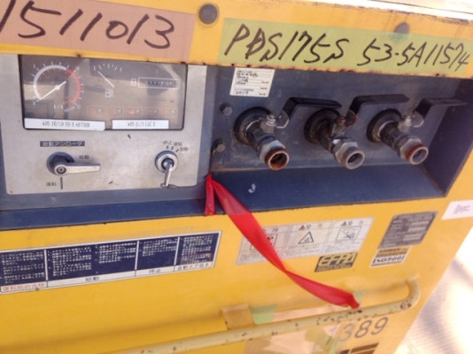 เครื่องปั๊มลม Airman PDS175S (175cfm) นำเข้าจากญี่ปุ่น สนใจโทร. 080-6565422 (หนิง)