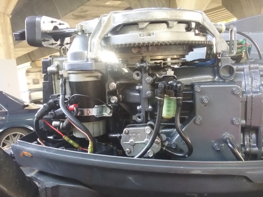 ขายเครื่อง yamaha 40 cv หาง17"