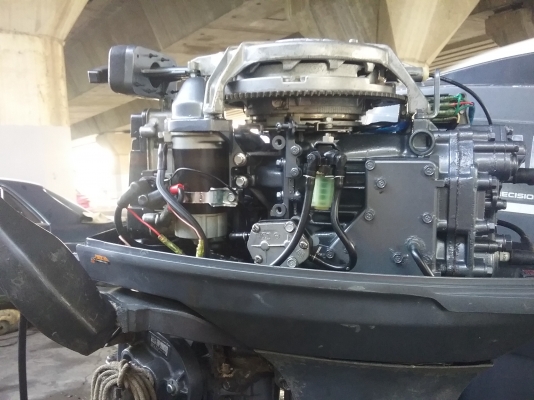 ขายเครื่อง yamaha 40 cv หาง17"