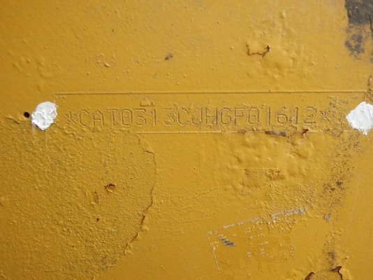 ขายรถขุด CAT313C S/N: CAT0313CJHGF01612