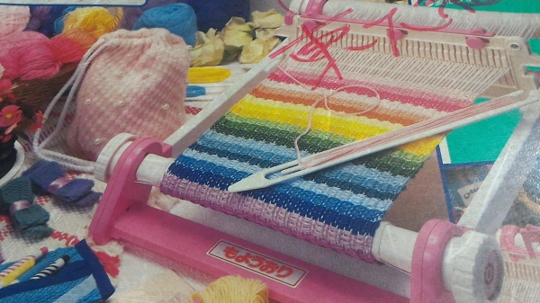 เครื่องถัดทอผ้า TAKARA ของใหม่จากญี่ปุ่นอุปกรณ์ครบ เอามาทดผ้าพันคอหรืออื่นไว้ใช้ได้