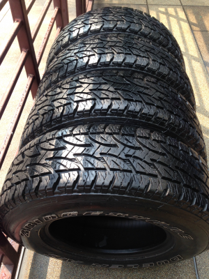 ยาง All Bridgestone 245 75 16 ดอกเต็ม ไม่มีปะ ใช้กันยาว ราคาไม่แพง