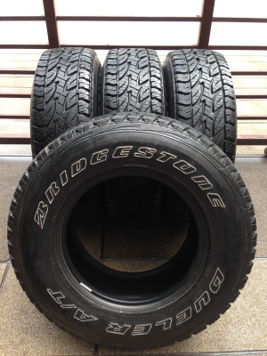 ยาง All Bridgestone 245 75 16 ดอกเต็ม ไม่มีปะ ใช้กันยาว ราคาไม่แพง