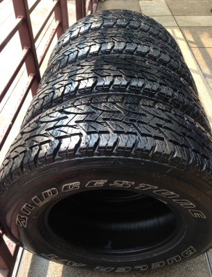 ยาง All Bridgestone 245 75 16 ดอกเต็ม ไม่มีปะ ใช้กันยาว ราคาไม่แพง
