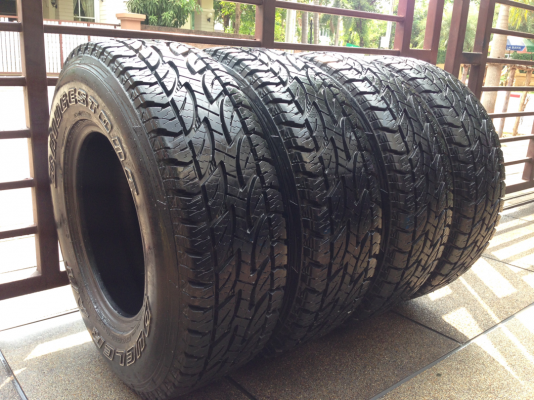 ยาง All Bridgestone 245 75 16 ดอกเต็ม ไม่มีปะ ใช้กันยาว ราคาไม่แพง