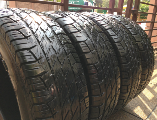 ยาง All achilles 245 70 16 ปี12 ดอกเต็ม ไม่มีปะ ใช้กันยาว ราคาไม่แพง