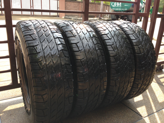 ยาง All achilles 245 70 16 ปี12 ดอกเต็ม ไม่มีปะ ใช้กันยาว ราคาไม่แพง