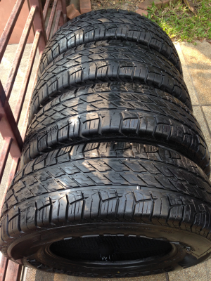 ยาง All achilles 245 70 16 ปี12 ดอกเต็ม ไม่มีปะ ใช้กันยาว ราคาไม่แพง