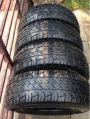 ยาง All achilles 245 70 16 ปี12 ดอกเต็ม ไม่มีปะ ใช้กันยาว ราคาไม่แพง