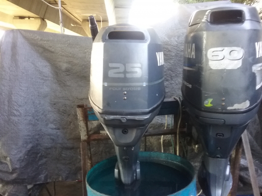 yamaha 25 four stroke เก่าญี่ปุ่น