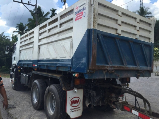 ขายรถบรรทุก 22 ล้อ พ่วงแม่ลูก-ดั๊มพ์ ยี่ห้อ ISUZU DEGA FXZ 360 แรงม้า ปี 2555  ( การันตีรถสวยจริงๆ  เจ้าของขายเอง )