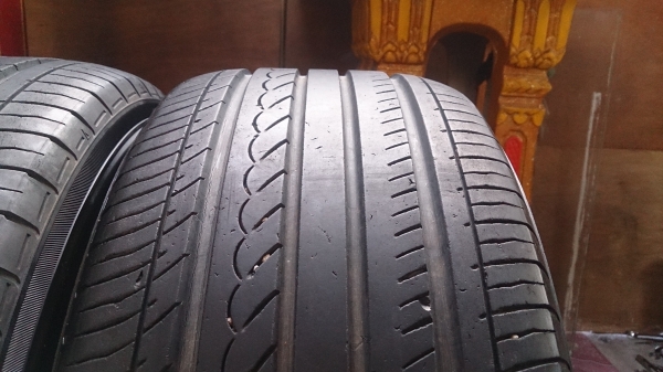 แม็กซ์เดิม Cefiro A33 ขอบ 16 นิ้ว 5 รู 114 ลายทานตะวันพร้อมยาง Yokohama