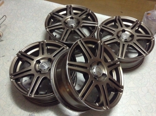 แม็กแท้เมดอินเจแปนขอบ15นิ้ว4รู100กว้าง6.5เดิมๆไม่มีซ่อม