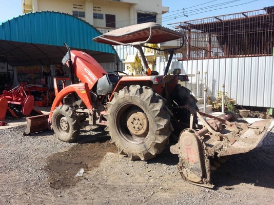 คูโบต้า L4508 DI 4 WD ใบมีดตราช้าง โรตารี่ตราช้าง ใช้งานได้ปรกติ