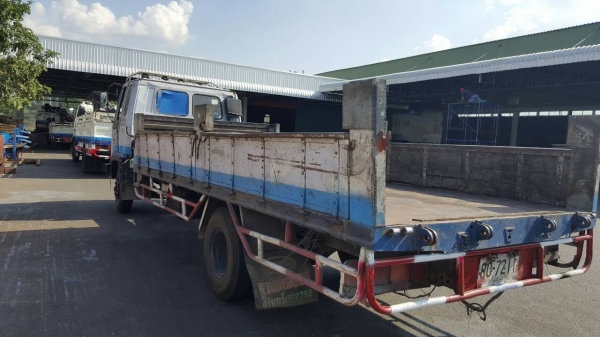 ขายหกล้อ ISUZU ROCKY FRR12LA 175 ยาวหกเมตร  ยาง8.25 ขอบ16 เครื่องเกียร์ดี คัชชีสวย ยางเรเดียนทั้งหกเส้น เบรคทริฟฟี่ พ่วงมาลัยเพาเวอร์ ทะเบียนไม่ขาดพร้อมโอน