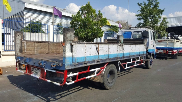 ขายหกล้อ ISUZU ROCKY FRR12LA 175 ยาวหกเมตร  ยาง8.25 ขอบ16 เครื่องเกียร์ดี คัชชีสวย ยางเรเดียนทั้งหกเส้น เบรคทริฟฟี่ พ่วงมาลัยเพาเวอร์ ทะเบียนไม่ขาดพร้อมโอน