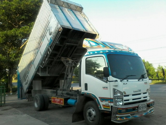 ขายNPR150หัวตึกปี56EURO3กระบะดั้มมิเนียมคอกเกษตรพื้นเลสมือแรกป้ายแดง ขายNPR150หัวตึกปี56EURO3กระบะดั้มมิเนียมคอกเกษตรพื้นเลสมือแรกป้ายแดง