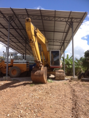 แมคโครแพ็คคู่ 200-5 ช่วงล่างดี เครื่องดี ไฟครบ แอร์เย็น ใช้งานประจำ ขายเป็นคู่หรือแยกคันได้