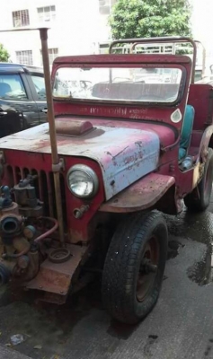 ขาย jeep CJ3B รถดับเพลิงแท้ หายากในไทยน่าสะสม เอกสารครบ 115,000-