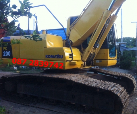 ขายรถแบคโฮ KOMATSU PC200-8